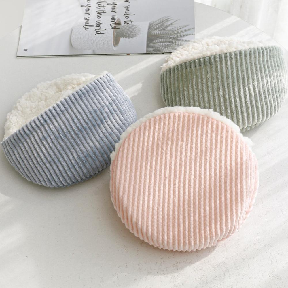 Herbst Winter Warm Solide Fleece Bettmatte Weich Fussel Schlaf Bett Nistplatz Runde Form für Kleintier Igel Hamster Kaninchen Nester Matte