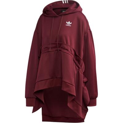 Originale Mode Bequemes Kapuzen-Langarm-Streifensweatshirt Damen-Hoodies Dunkelviolett FT9889