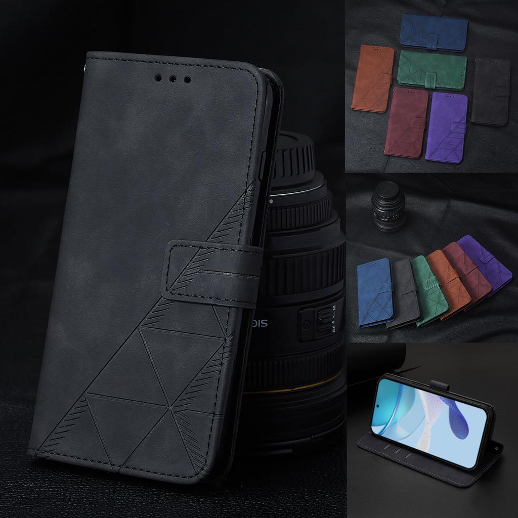 6-Color Fashion Business Style PU Leather Phone Wallet Case for Motorola Moto E13,E20,E30,E40,Moto G,Moto G Play,Moto G Stylus,G04,G05,G13,G23,G53...