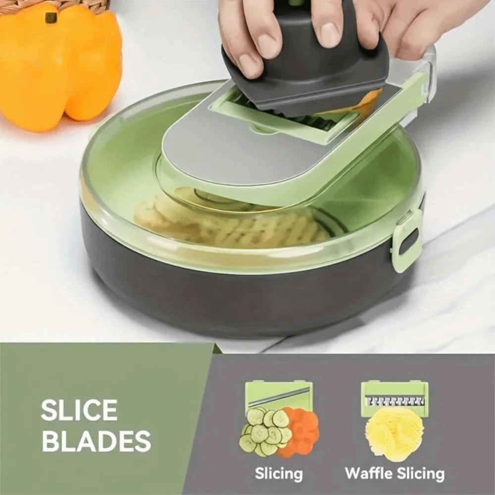 Hand Guard Vegetable Chopper Stainless Steel Food Grater Time-saving Kitchen Slicer  for Fruit