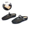 Baotou slippers go out and wear 2025 summer new fashion high-end semi-drag women's casual versatile breathable sandals