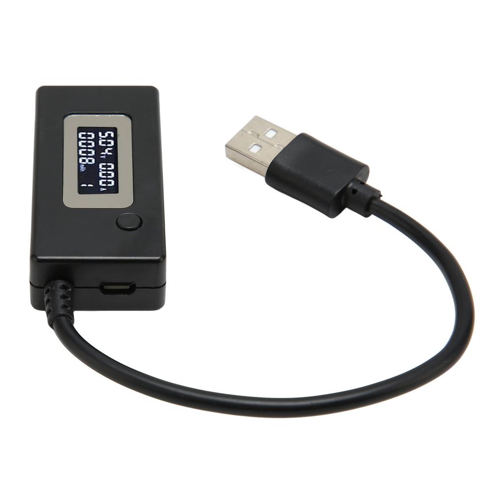 USB Voltage Current Tester LCD Display 50mA‑3500mA USB Multimeter 3‑15V 0.05A‑3.50A