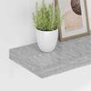 Vidaxl Półki Ścienne, 4 Szt., Szarość Betonu, 90X23,5X3,8 Cm, Mdf