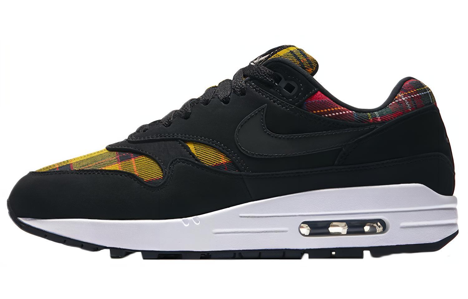 

Nike Air Max 1 Tartan Black Women s AV8219-001 36.5