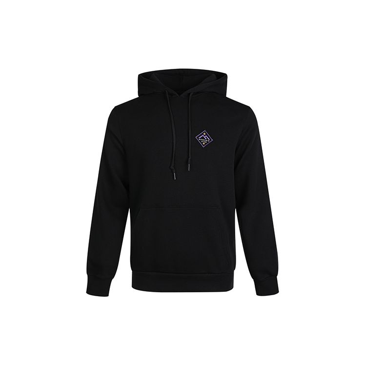 

Мужской пуловер с капюшоном на флисовой подкладке Converse, черный 10021573-A01