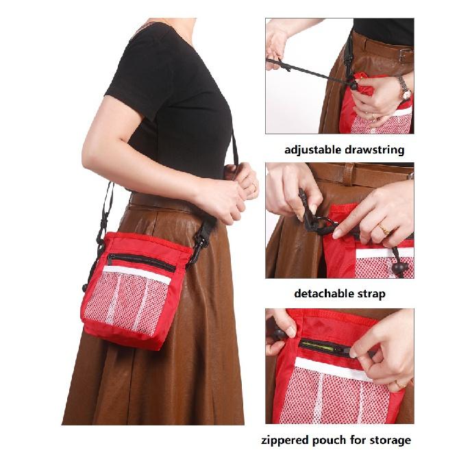 

Сумка для дрессировки лакомств для собак со встроенным дозатором для корма для собак Поясная сумка для тренировок Корм ​​для собак