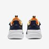 Anta Kids Synthetic Leather Comfortable Versatile Lightweight Shock Absorbing Low Top Running Shoes Kids Sneakers Blue White A312345567H-7