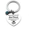 Keychain Steel Stainless Keyring Christmas Friendship Gifts Backpack Pendant