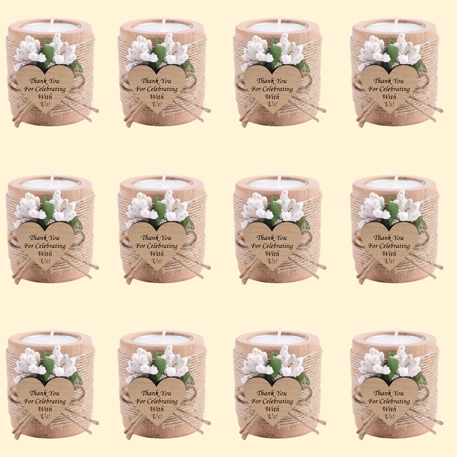 

Подарок гостю Свеча на свадьбу Деревянные подсвечники для чайных свечей Подарок на девичник Подарки в знак благодарности на рождение ребенка Рождественский подсвечник