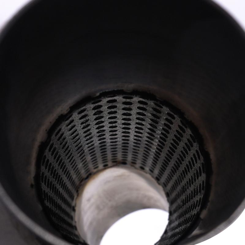 2inch Car Exhaust Muffler Pipes Universal 51MM Tailpipe Exhaust System Racing Sport Mufflers Turbo Sound Boost Stainless Steel