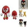 Niedliches 30cm Sonic Tails Plüsch Shadow The Hedgehog Knuckles Spielzeug Super Sonic Weiches Plüsch für bequemes Kuscheln