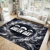 Green Day Design Kristall Samt Teppich Gemütlich Nicht?Rutschfester Teppich mit Aufdruck für Schlafzimmer Wohnzimmer Eingang