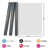 YRYM HT Transfer Heat Transfer Rubber Rubber Sheet Roll Heat Transfer Vinyl Roll Iron-On Sheet, Sheet, 15230cm - (Black)