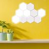 Innovative Hexagonal Shape DIY Wall Decorative Lamp Home Light for Bedroom Living Room Decoration