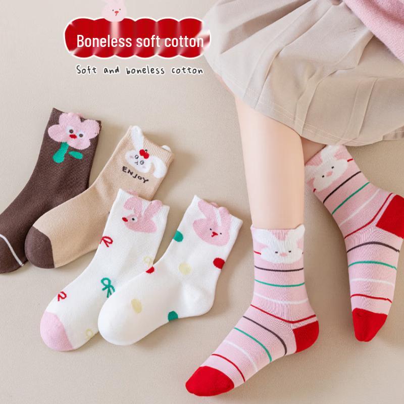 

Bread Rabbit Cute Boneless Soft Socks