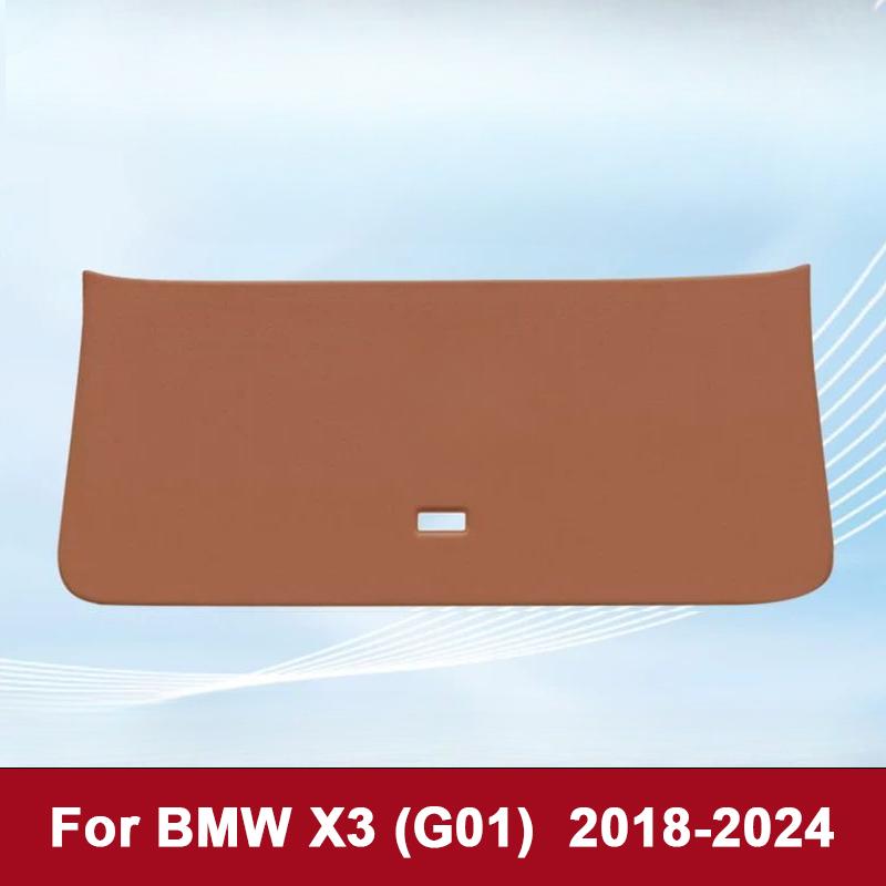 For BMW X3 G01 2018- 2024 Car Trunk Tailgate Guard Pad Leather Rear Trunk Door Protective Sticker Anti-dirty Protection Mat