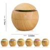 1PC Luftbefeuchter Elektrischer Luftaroma-Diffusor Holz Ultraschall-Luftbefeuchter Ätherisches Öl Aromatherapie Kühlen Nebel Maker für Schlafzimmer
