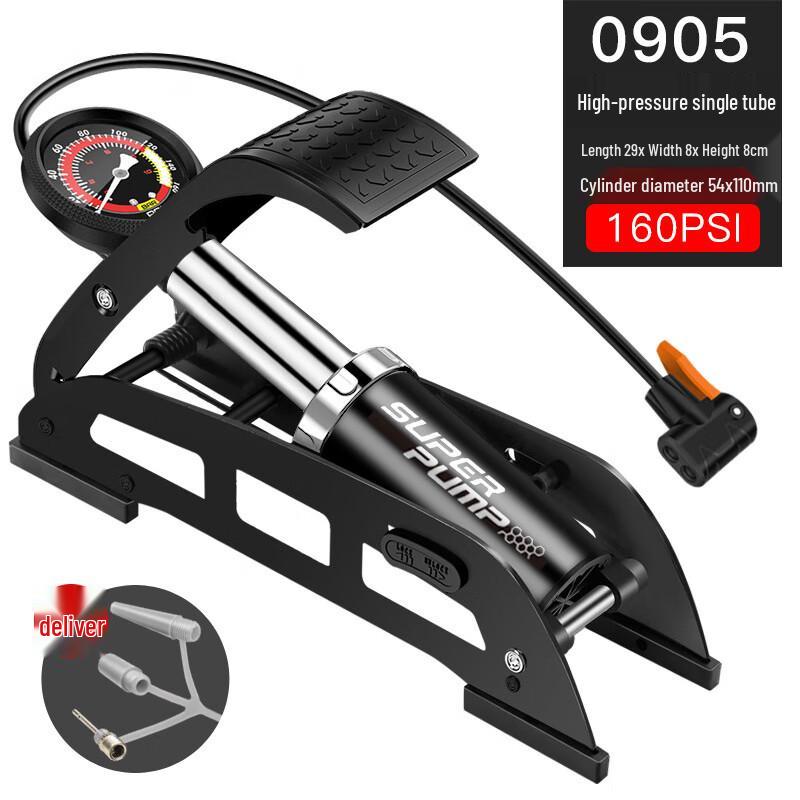 

Lishi High-Pressure Bicycle Foot Pump 30x13x32 cm