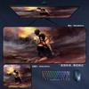 Large Size Anime One Piece Luffy Cloud Smoke Anime Extended Gaming Mouse Pad Large Desk Mat