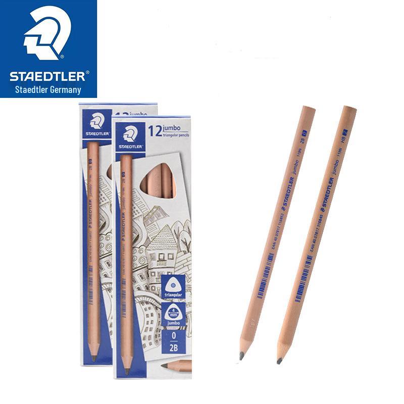 STAEDTLER Οικολογικό Τριγωνικό Μολύβι HB/2B με Ξύλινη Θήκη.