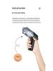 Handheld Mini Car Vacuum Cleaner with Large Suction & Wireless Blower for Pet Hair Removal