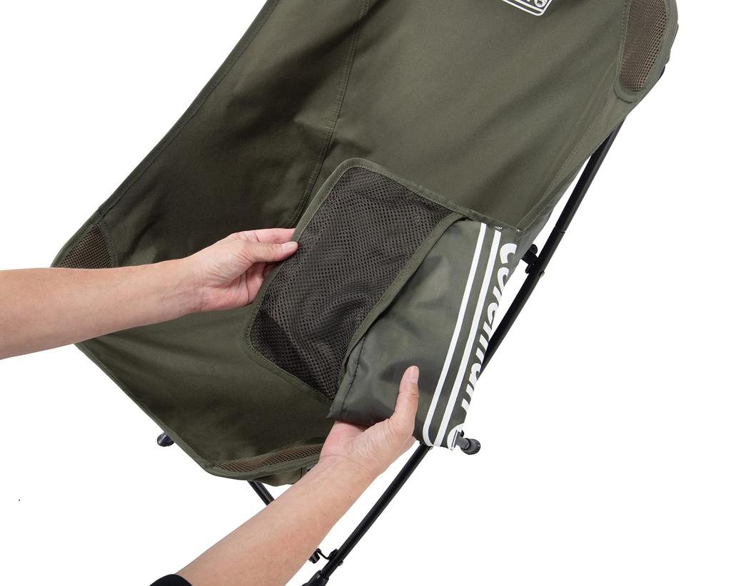 COLEMAN Chair Healing Chair Next Folding Compact Storage Polyester Olive
