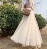 Women's Mid-length Mesh Tulle Skirt