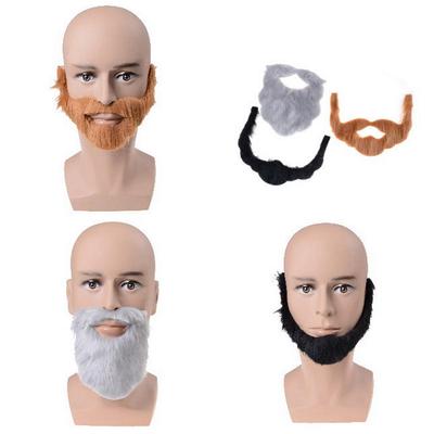 Fancy Dress Costume Party Halloween Costumes Fake Mustache Funny Beards new~