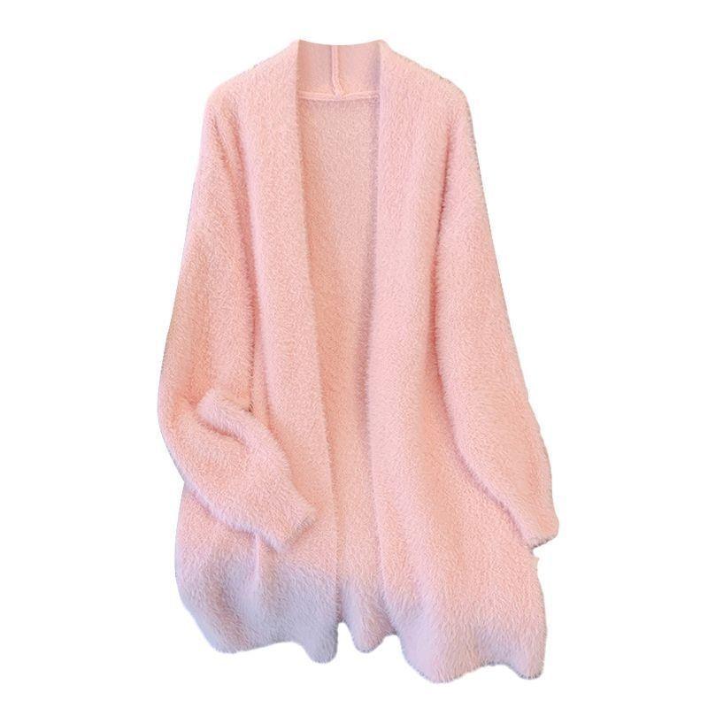 New Sweater Women Loose Wear Fashion White Dress