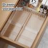 Scalable Storage Box with Partitioned Drawers Organizing Box for Kitchen Utensils Desktop Stationery Cosmetics and Other Items