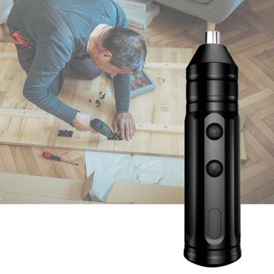 Elektrischer Schraubendrehersatz mit One-Key-Steuerung und langlebigem Motor. Hocheffizienter, über USB wiederaufladbarer Akkuschrauber für Haushaltsgeräte