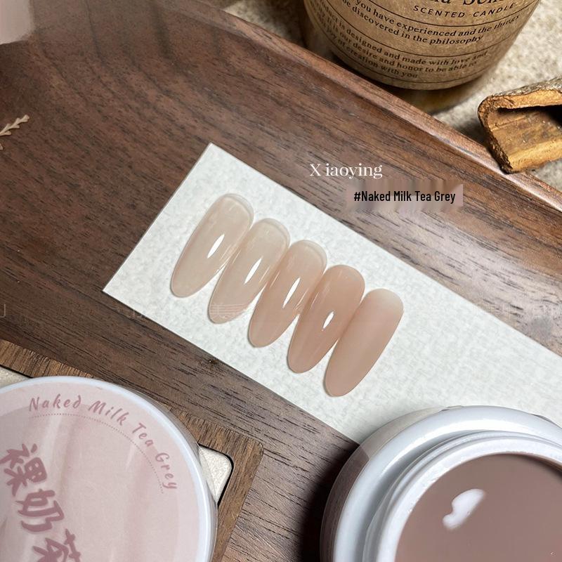 Xiao Ying Nail Art - Big White Jar Nude Translucent Gel Polish Collection