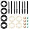 For Citroen Peugeot Ford Volvo MINI Suzuki Fuel Injector Seal Washer O-Ring Stud Kit 1.6TDCi/HDi 1314368 1378433 1318562 1233683