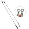 1/2pcs A17-18481-000 Hood Stay Stop Control Cable Replacement Hood Stop Cable For 2008-2017 For Freightliner Garden Tool Parts
