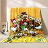 Potdemiel Cartoon Donald Duck Blanket Kids Throw Office Thick Nap Blanket Warm Home Sofa Decor Throw Unisex Kids Boy Girl Gift