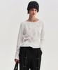 Kimjisu Melange Ruched Beanie _ Black