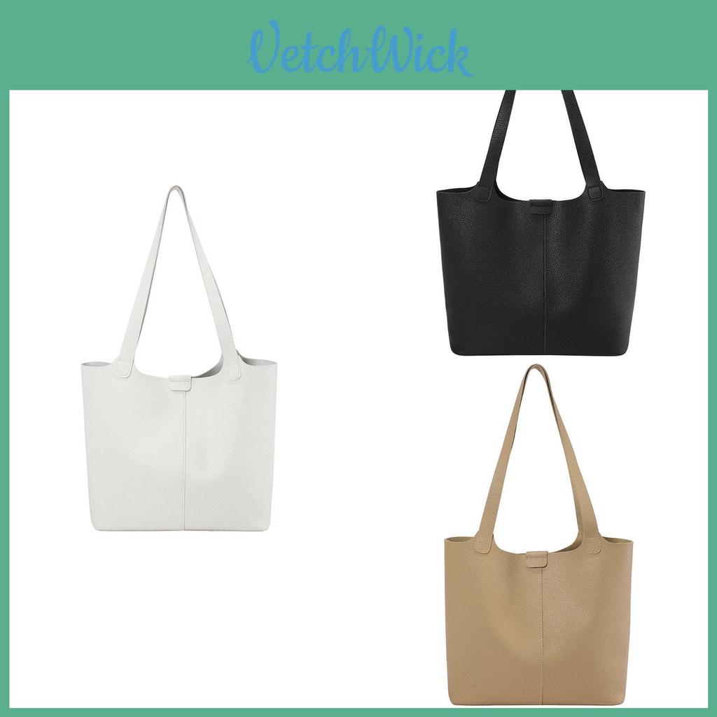 Large Capacity Women's Bags 2024 Spring New Simple Shoulder Bag Street Fashion Tote Bag