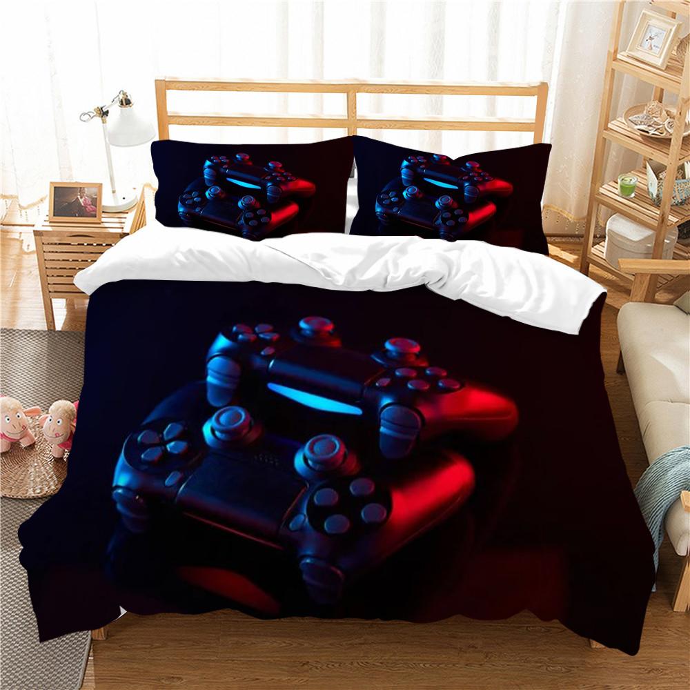 Bedding Suit 3D Gamepad Print Home Bedclothes Hot Sale Bedroom Decor Stylish Comforter Cover Set