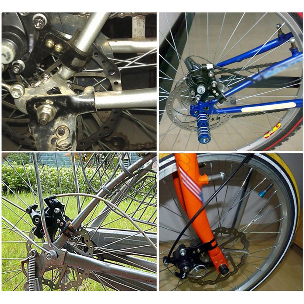 Bremsaufnahme Adapter Mountainbike Hinterrad Scheibenbremse Adapter Edelstahl Fahrrad Bremsenträger Hinterrad Schwerlast