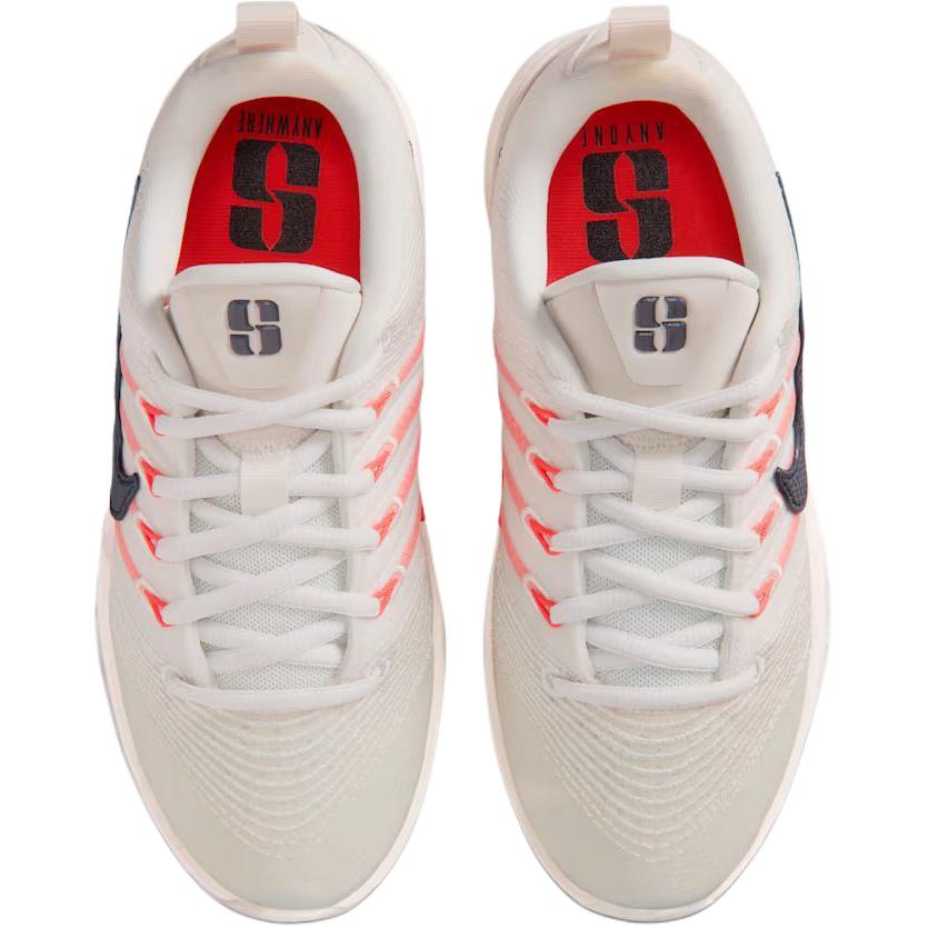 Nike Sabrina 3 Pohodlné nízké dětské basketbalové boty Slonová kost Bílá Dětské IB3088-002