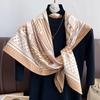 Spring and Autumn Europe and America Scarf Large Square Scarf Fashionable Decorative Scarf Outer Shawl Scarf Scarf Women