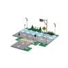Pedestrian Bridge MOC Playthings Construction Bricks City Traffic Scene Street View Parts Blocks Traffic Motorway Works With City Bricksi