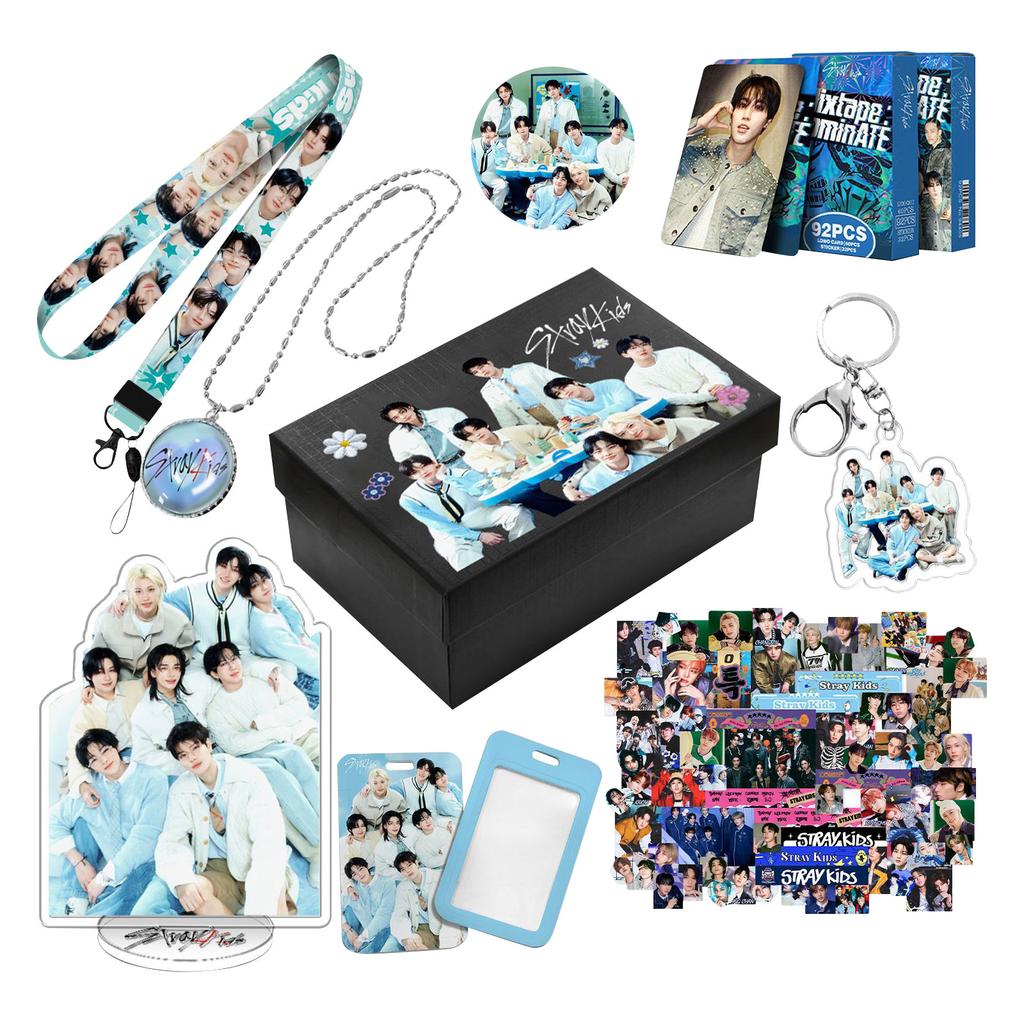 Star Boy Group Peripherals, Stand-alone Sticker Small Card Lanyard Set, Ideal Gift For Follow Star  People