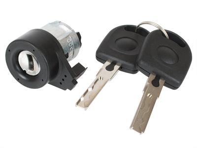 VW Bora 98-05 Zündschlosszylinder + 2 Schlüssel Set