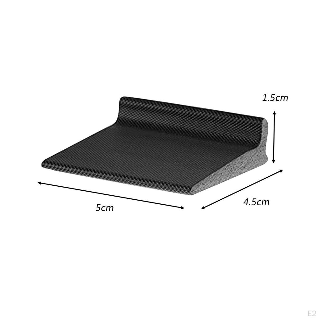 50 Pieces Door Corner Seals Rubber Sealing Strips Foam Window Strips,Gaps Jamb Frame Seal