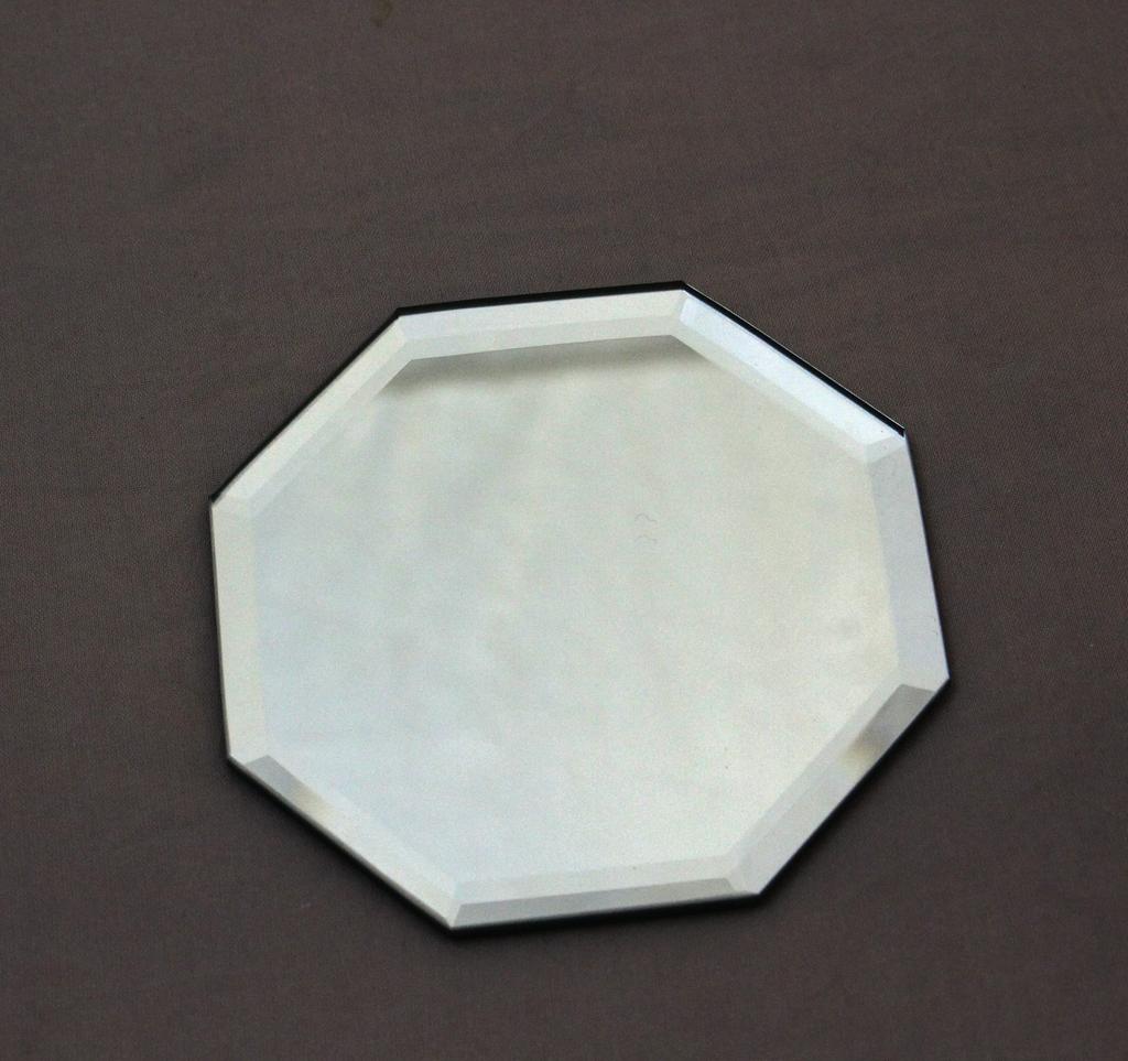 Four Cart Feng Shui Good Luck Octagonal 8cm x 6 Pieces Mirror,