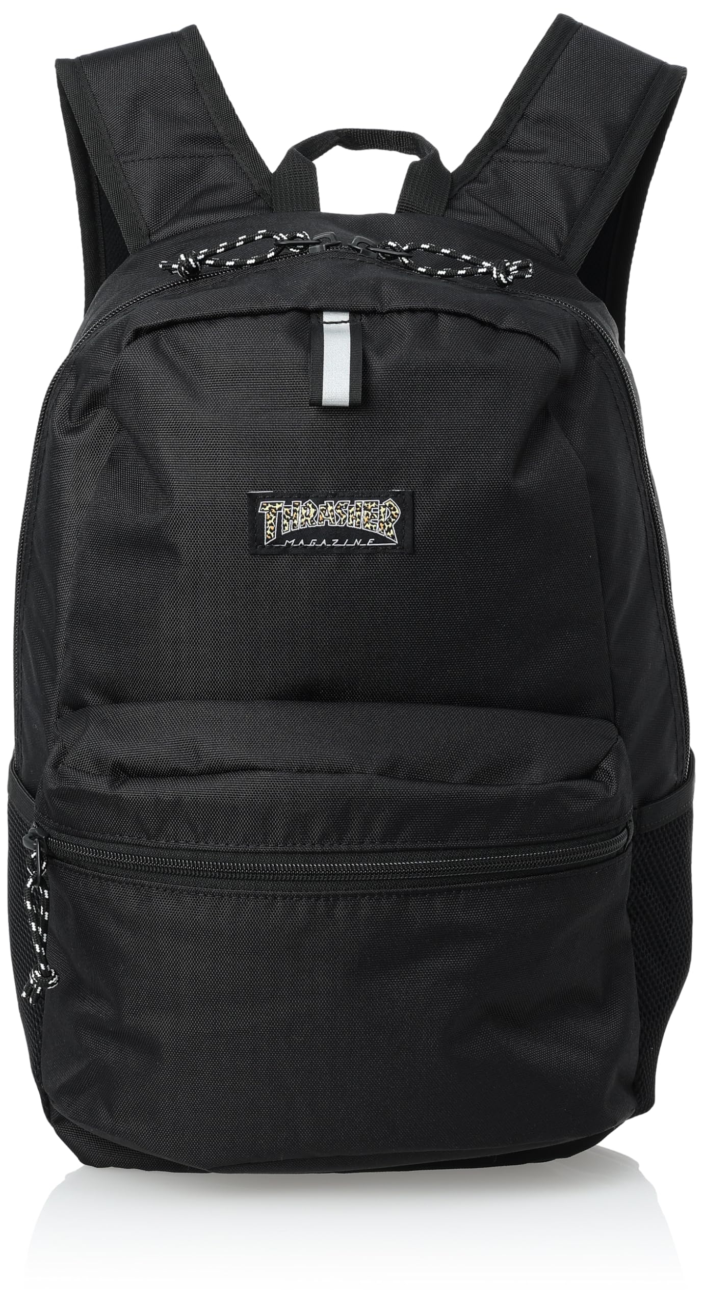

Детский рюкзак 16л Детский рюкзак A4 для хранения Leopard FR [Thrasher] (Водоотталкивающая отделка/подвесной карман) [ THR-290 / ] BKLE_Черный