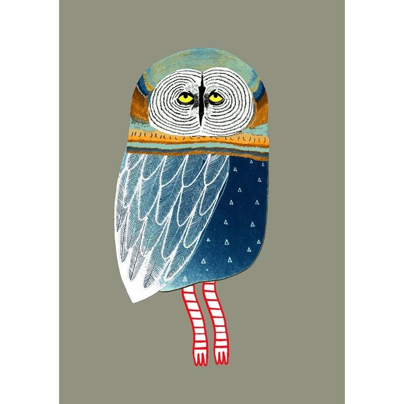 Abstract Colorful Magical Whimsical Owls Posters and Prints Canvas Printing Wall Art Picture for Living Room Home Decoration