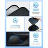 REEVAA 2025 Upgraded Tesla Model 3 Highland Sunshade Windshield [Tailored Fit, 99% Sun Protection] Foldable And Easy-Use Sunshade Accessories With