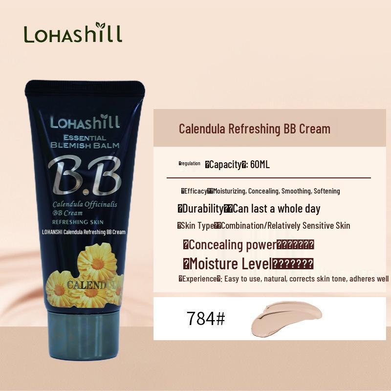 Koreanische lang anhaltende feuchtigkeitsspendende BB-Creme: Wischfest, Kein Abfärben, Dünnes Make-up, Kein Verklumpen
